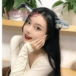 Băng đô rửa mặt vải nhung Mina Bloom