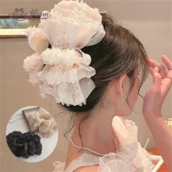 Kẹp tóc cá mập kim loại Mina Bloom 5