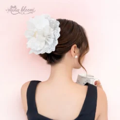 Scrunchie ren 4 tầng Mina Bloom