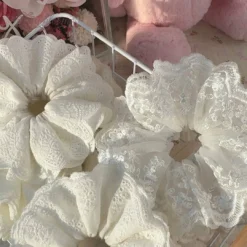 scrunchie ren 4 tầng Mina Bloom