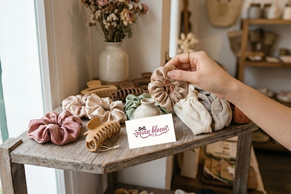 Mina Bloom shop phụ kiện tóc thuần tự nhiên cho da nhạy cảm uy tín