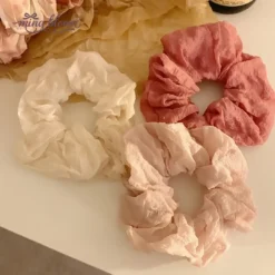 Scrunchie Vải Mềm Mina Bloom