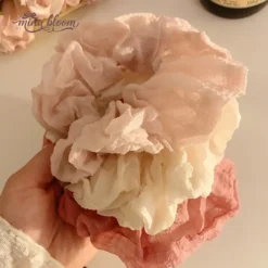 Scrunchie Vải Mềm Mina Bloom