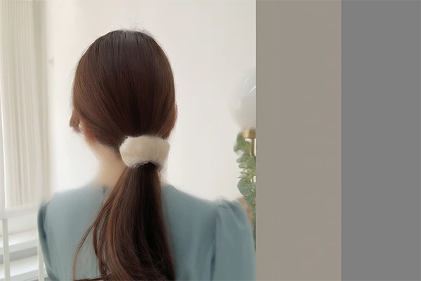 Scrunchies lụa tơ tằm cho da đầu yếu an toàn và mềm mại
