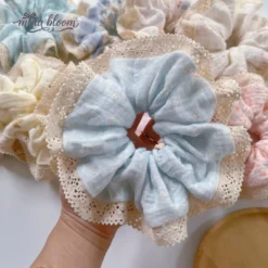 scrunchie vải xô